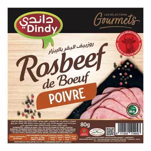 Dindy Rosbeef  de Boeuf au Poivre 80g
