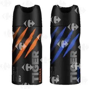 Lot de 2 Déodorants Obscure et Savana Tiger 150ml