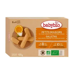 Babybio Boudoirs fleur d'oranger 120g