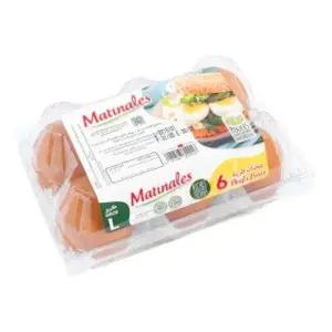 Matinales Œufs Gros Calibre x6