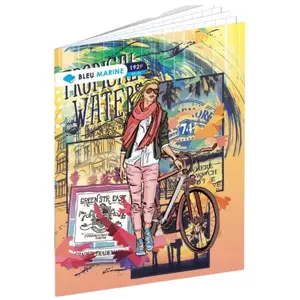 Cahier Travaux Pratique Pique Bleu Marine
