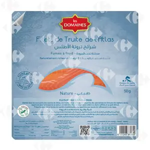 Filet de Truite Fumée Les Domaines 50G