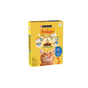 Croquettes au saumon et aux légumes pour chat adulte 300g - FRISKIES