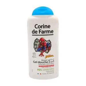 Gel douche Spiderman 2en1 300ml - CORINE DE FARME