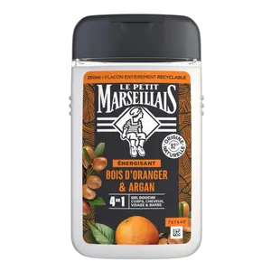 Gel douche bois d'oranger  argan 250ml - LE PETIT MARSEILLAIS