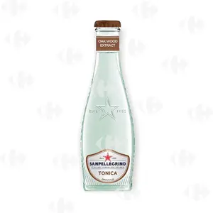 San pellegrino eau gazeuse Tonica Oakwood 20cl bouteille en verre