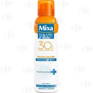 Brume Solaire Peaux Sensible SPF 30 Mixa 200ml