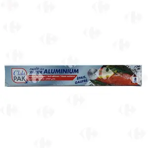 papier aluminium chiki pak 8m