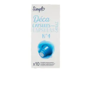 Café Capsules Décaféiné N°4 Simpl 50g