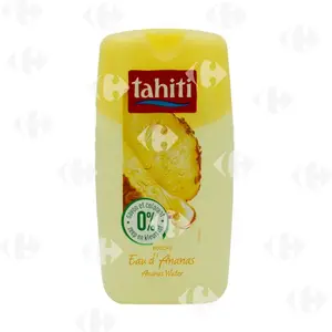 Gel douche 0% savon et colorant eau d'ananas 250ml - TAHITI