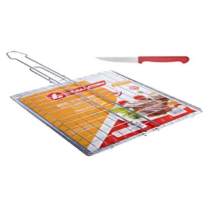 Grille Viande Petit Modèle Bombée + Couteau Gratuit Lamacom