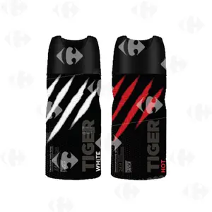 Lot de 2 Déodorants White et Hot Tiger 150ml