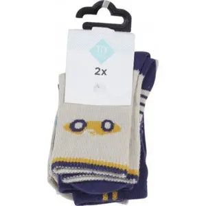 Mi-chaussettes Bébé Marine Foncé Tex Home 3 pièces