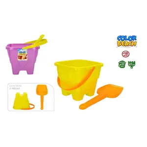 Seau Château Grand avec Pelle 17cm 2 pièces