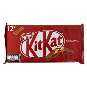 Gaufrettes croustillantes enrobée chocolat au lait 2 Finger 12x17,7g -KITKAT