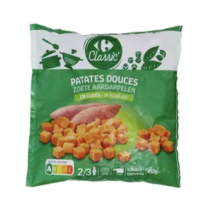 Patate Douce en Cube Carrefour 450g