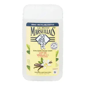 Gel Douche Lait De Vanille Bio Le Petit Marseillais 250ml