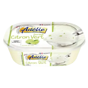 Intermarché - Adélie sorbet citron vert 675g
