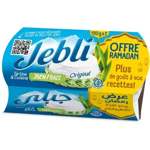 2 Fromages frais 150g - JEBLI