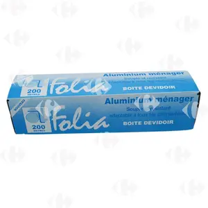 Papier Aluminium Ménager 200M - Folia
