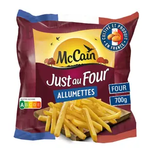 Frites Allumettes Juste au Four McCain 700g