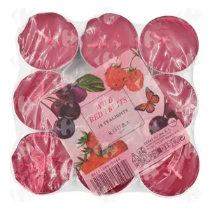 Bougie Chauffe Plat Parfumée Fruits bois 18 pièces