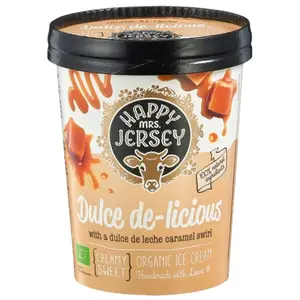 Glace en Pot Dulce De Leche Happy Mrs Jersey 500ml