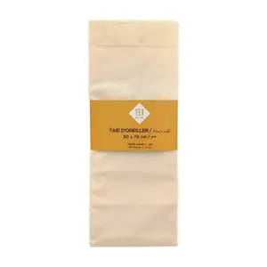Taie Oreiller Ecru Tex Home 50x70cm