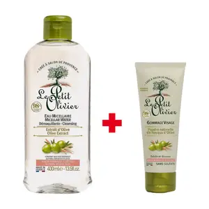 Pack Eau Micellaire + Gommage Visage Le Petit Olivier