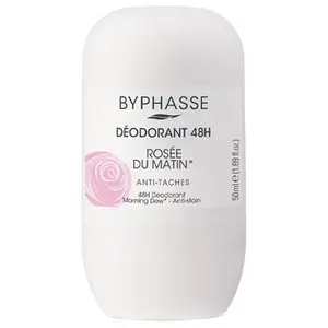 Déodorant Roll-On Femme Rose du Matin Byphasse 50ml