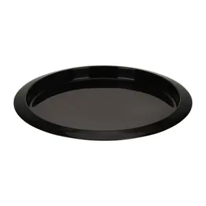 Plateau Inox Noir 350x25mm.