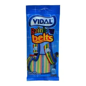 Gommes Rainbow Acidulées 100G - Vidal