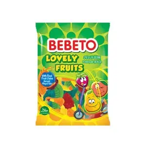 Jelly Lovely Fruits 80 Gr Bebeto