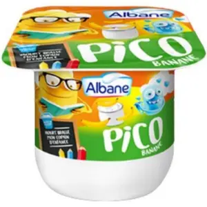 Yaourt Brassé Vanille Albane Piko 60g