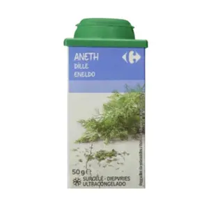 Aneth Surgelée Carrefour 50g