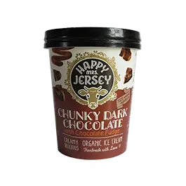 Chunky crème glacée noire Happyjersey 500Ml Eco