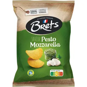 Chips Pesto Mozza Bret's 125g
