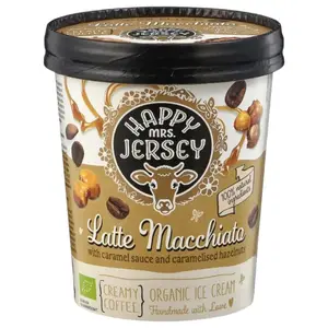 Glace en Pot Latte Macchiato Happy Mrs Jersey 500ml