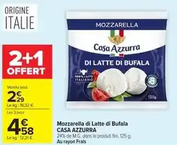 Casa Azzurra Mozzarella di Latte di Bufala