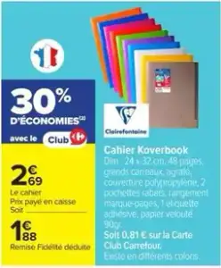 Clairefontaine Cahier Koverbook