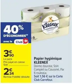 Kleenex Papier hygiénique