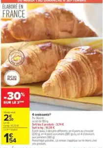 Pur Beurre croissants