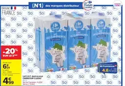 Carrefour Classic' Lait U.H.T. demi-écrémé