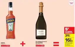 APEROL + RICCADONNA Vin pétillant Prosecco