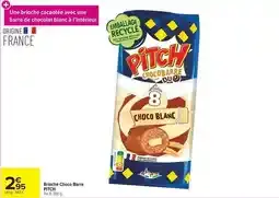 Pitch - bûche choco barre