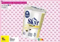 Carrefour - lait de proteins