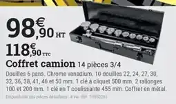 Coffret camion