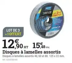 Technic Disques à lamelles