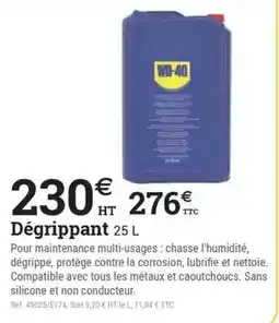 WD-40 Dégrippant