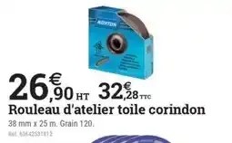 NORTON Rouleau d'atelier toile corindon